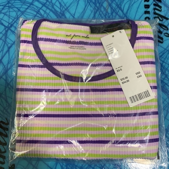 Urban Outfitters Out From Under Everyday Seamless baby tee NWT - Picture 6 of 7